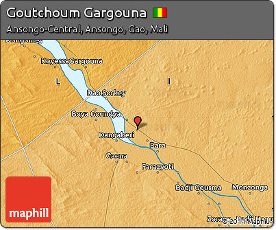 Political Map of Goutchoum Gargouna