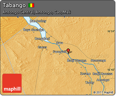 Political Map of Tabango