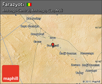 Satellite Map of Farazyoti