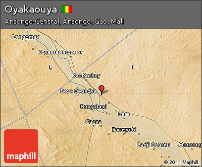 Satellite Map of Oyakaouya