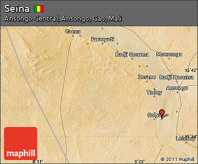 Satellite Map of Seïna