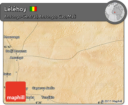 Satellite Map of Léléhoy