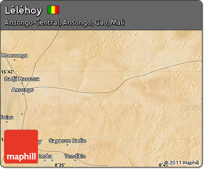 Satellite Map of Léléhoy