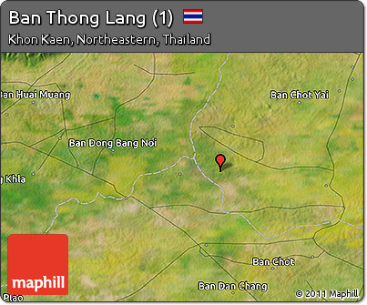 Satellite 3D Map of Ban Thong Lang (1)