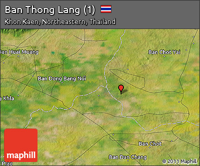 Satellite 3D Map of Ban Thong Lang (1)