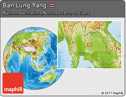 Physical Location Map of Ban Lung Yang