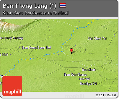 Physical Panoramic Map of Ban Thong Lang (1)