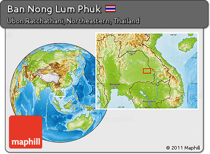 Physical Location Map of Ban Nong Lum Phuk