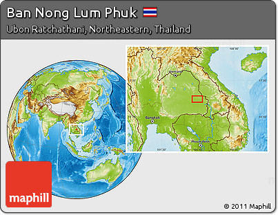 Physical Location Map of Ban Nong Lum Phuk