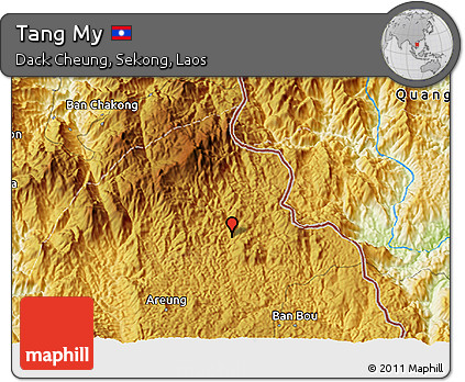 Physical 3D Map of Tang My