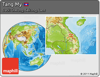 Physical Location Map of Tang My