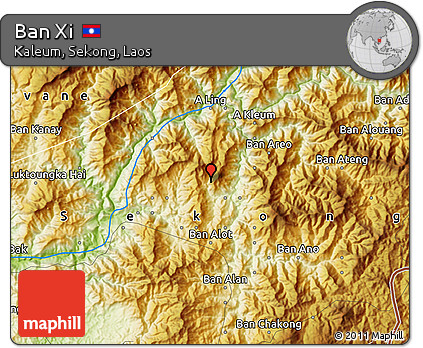 Physical Map of Ban Xi