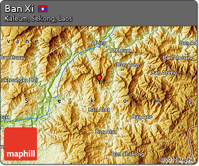 Physical Map of Ban Xi