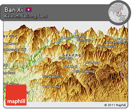 Physical Panoramic Map of Ban Xi