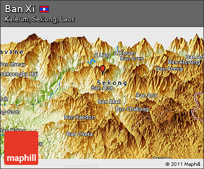 Physical Panoramic Map of Ban Xi