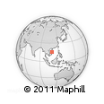 Outline Map of the Area around 15° 48' 18" N, 109° 43' 29" E, rectangular outline