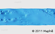 Shaded Relief Panoramic Map of the area around 15° 48' 18" N, 112° 58' 29" W