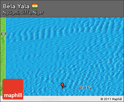 Political Panoramic Map of Béla Yala