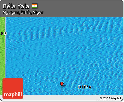 Political Panoramic Map of Béla Yala