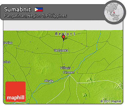 Physical 3D Map of Sumabnit
