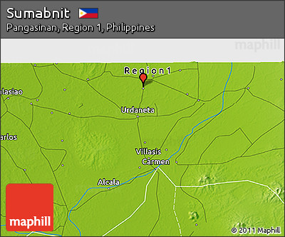 Physical 3D Map of Sumabnit