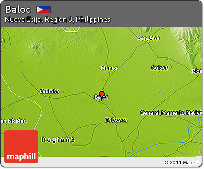 Physical 3D Map of Baloc