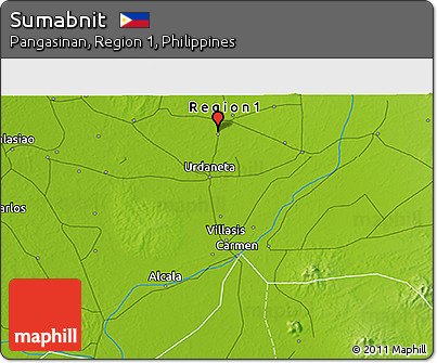 Physical 3D Map of Sumabnit