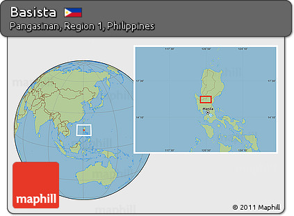 Savanna Style Location Map of Basista