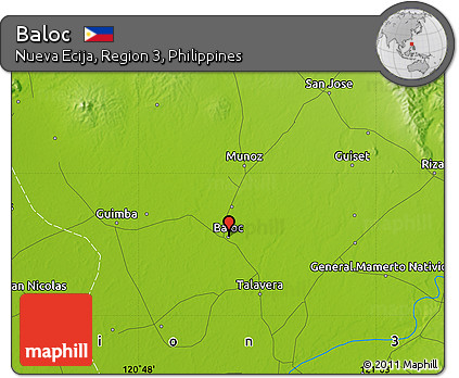 Physical Map of Baloc