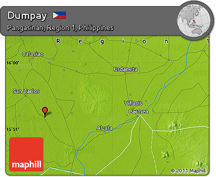 Physical Map of Dumpay
