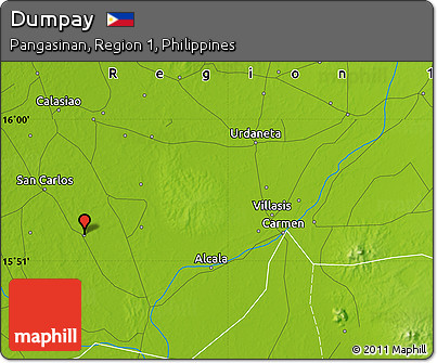 Physical Map of Dumpay