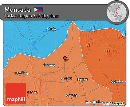 Political Map of Moncada