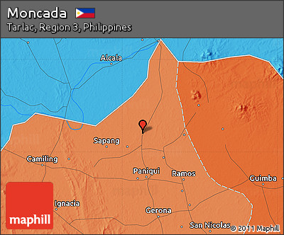 Political Map of Moncada