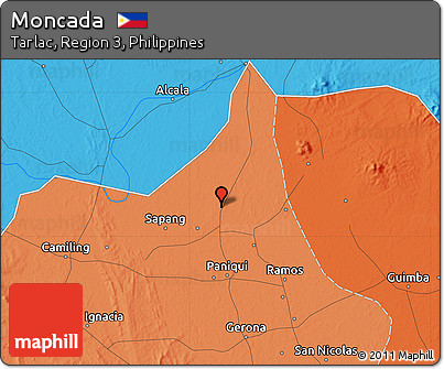 Political Map of Moncada