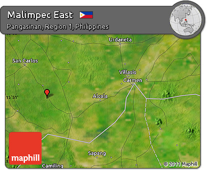 Satellite Map of Malimpec East