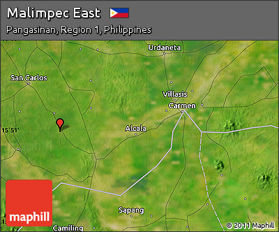 Satellite Map of Malimpec East