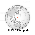 Outline Map of the Area around 15° 48' 18" N, 134° 22' 30" E, rectangular outline