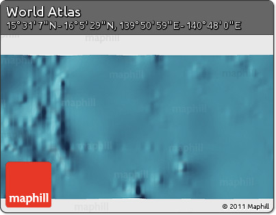 Satellite 3D Map of the Area around 15° 48' 18" N, 140° 19' 29" E