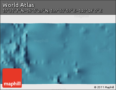 Satellite 3D Map of the Area around 15° 48' 18" N, 140° 19' 29" E