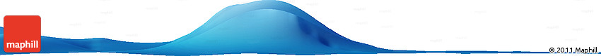 Shaded Relief Horizon Map of the Area around 15° 48' 18" N, 149° 40' 30" E