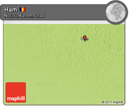 Physical 3D Map of Ham