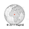 Outline Map of the Area around 15° 48' 18" N, 16° 13' 30" E, rectangular outline