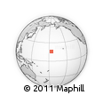 Outline Map of the Area around 15° 48' 18" N, 175° 52' 30" W, rectangular outline
