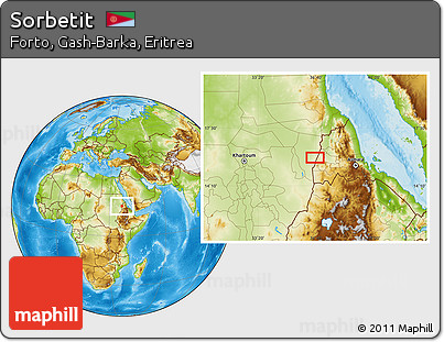 Physical Location Map of Sorbetit