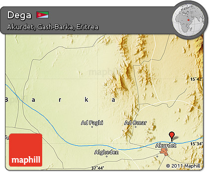Physical Map of Dega