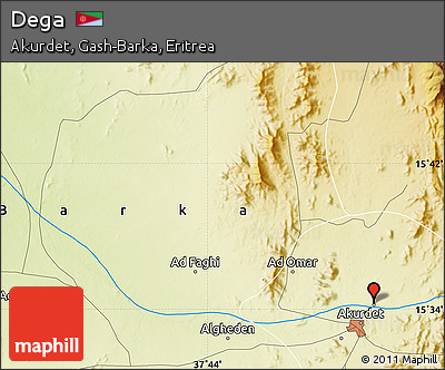 Physical Map of Dega