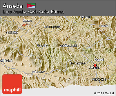 Satellite 3D Map of Ānseba