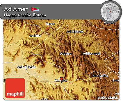 Physical Map of Ad Amer