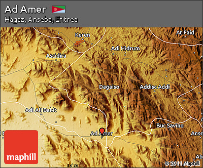 Physical Map of Ad Amer