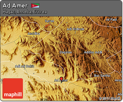 Physical Map of Ad Amer